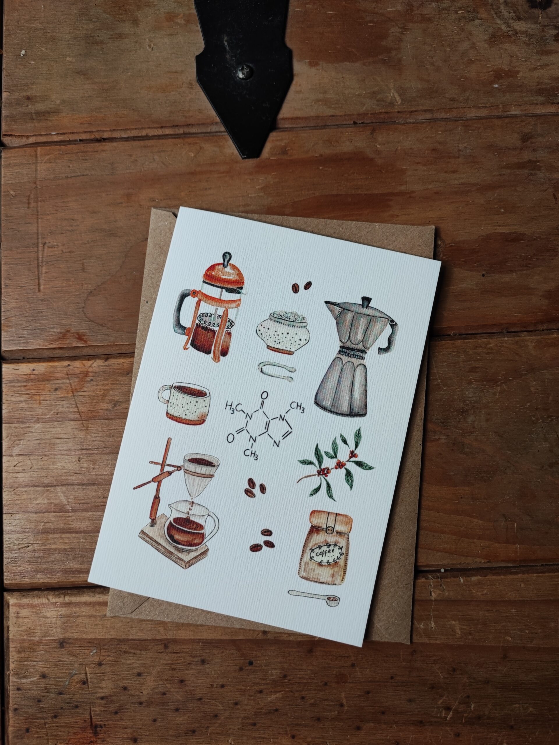 'The Coffee Lover' Card